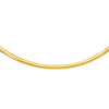 14k Yellow Gold Classic Omega Style Chain (6 mm)